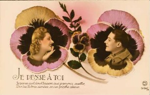 Je pense à toi - Je pense aux doux baisers […]