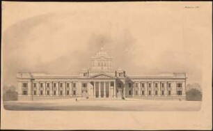 Reichsgericht, Leipzig: Vorderansicht 1:200