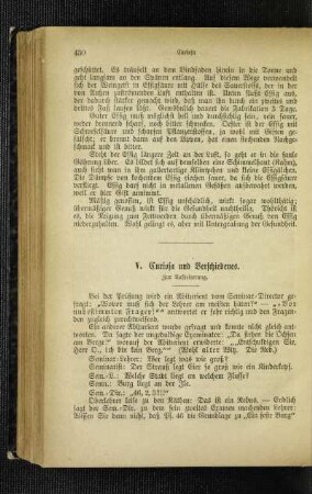 Curiosa und Verschiedenes : zur Aufheiterung