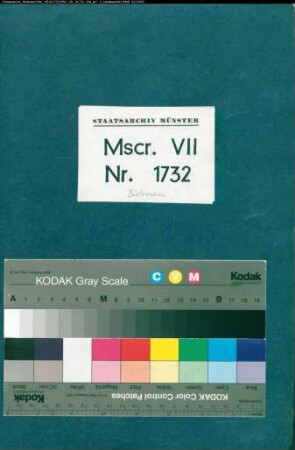 Urkundenabschriften zur Geschichte der Stadt Dülmen, zusammengestellt durch Joseph Niesert und Jodocus Hermann Nünning