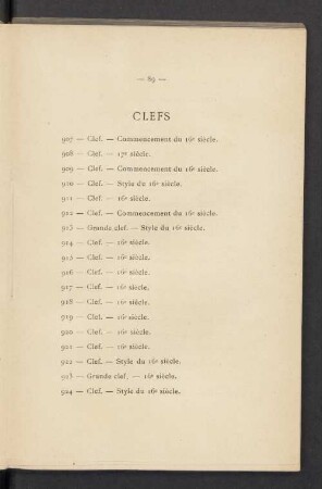 Clefs