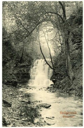 Heiligenstadt. Wasserfall