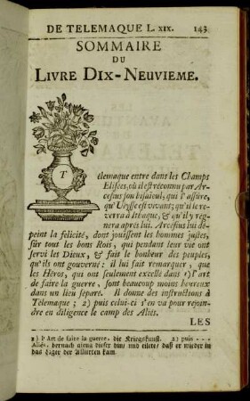 Sommaire du Livre dix-neuvieme. - Livre dix-neuvieme.