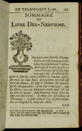 Sommaire du Livre dix-neuvieme. - Livre dix-neuvieme.
