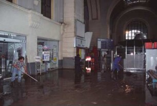 Dresden-Altstadt. Hauptbahnhof. Empfangshalle