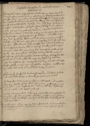 Arcanum de multiplicatione philosophica in qualitate, dt.