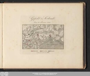 Gefecht bei Colombé. Den 24. Januar 1814.