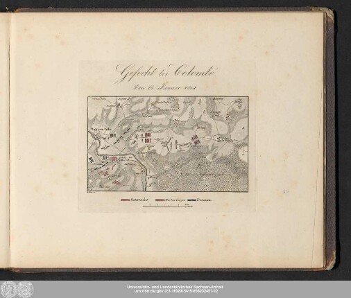 Gefecht bei Colombé. Den 24. Januar 1814.