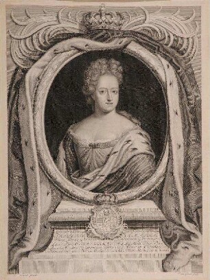 Bildnis von Friederike Amalie (1649-1704), Herzogin von Schleswig-Holstein-Gottorf
