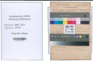 Entnazifizierung Maria Heyroth , geb. 22.04.1896 ()