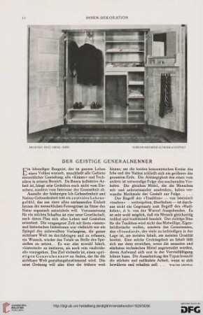 40: Der geistige Generalnenner