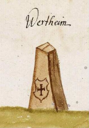 Wertheim, TBB (Reichenberger Forst, Marksteinzeichen III)