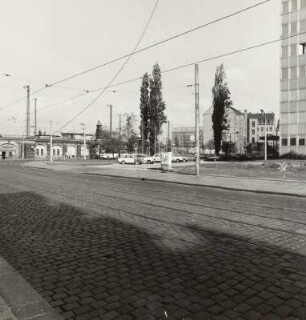 Dresden, Jahnstraße, Blick nach Nordwesten
