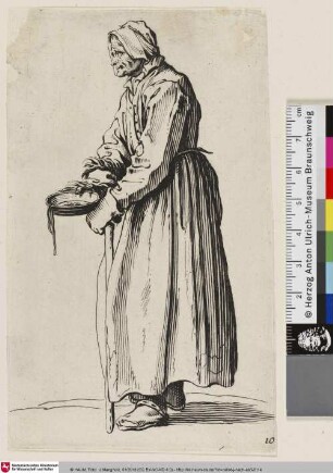 [Die Bettlerin mit dem Teller; La Mendiante à la sébille]