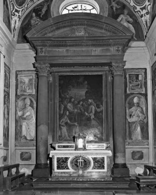 Cappella Serguidi — Altararchitektur
