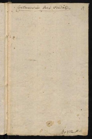 1r-18v, Controversiae Juris feudalis