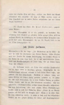 Joh. Friedr. Hoffmann