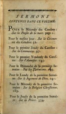 Sermons du Pere Bourdalouë, de la Compagnie de Jesus, pour le caresme, 1