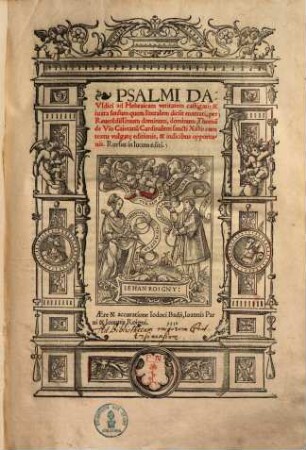 Psalmi Davidici : ad Hebraicam veritatem castigati, & iuxta sensum quem literalem dicu[n]t enarrati