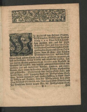 [Tractat Des Ewigen Friedens/ ...]