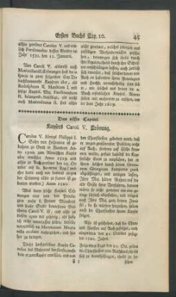 Das eilfte Capitel - Das zwanzigste Capitel.