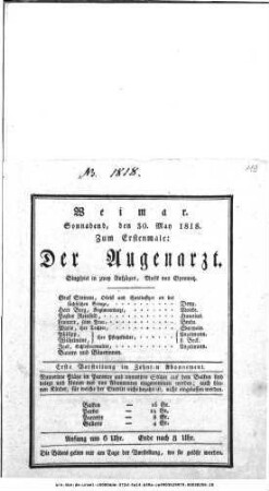 Der Augenarzt