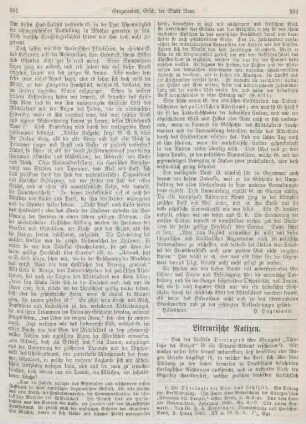 382-384 Literarische Notizen