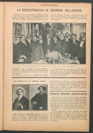 La demostración al general Dellepiane