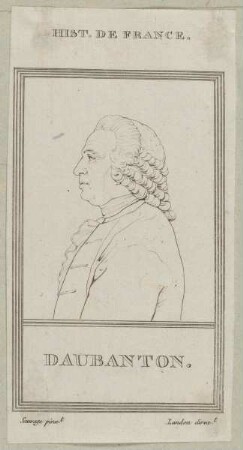 Bildnis des Louis Jean Marie Daubenton