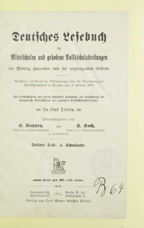 Teil 3 = 4. Schulj: [Teil 3 = 4. Schulj]