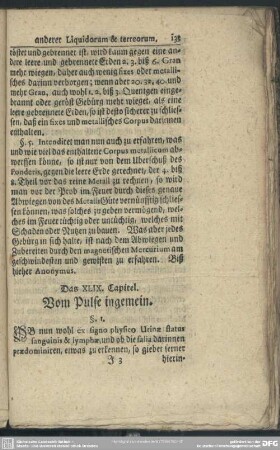 Das XLIX. Capitel. Vom Pulse ingemein
