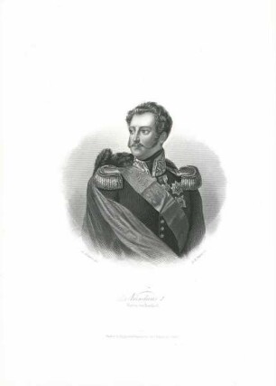 Nicolaus I. Kaiser von Russland