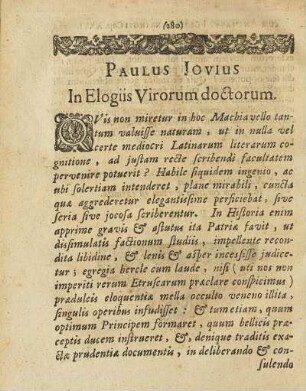Paulus Jovius In Elogiis Virorum doctorum.