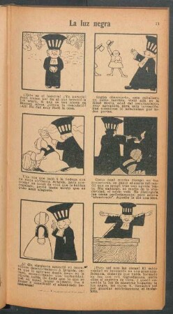 La luz negra - [Cómic]