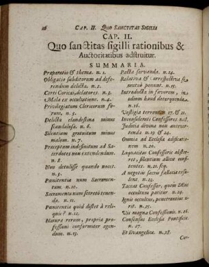 Cap. II. Quo fanctitas sigilli rationibus & Auctoritatibus adstruitur.