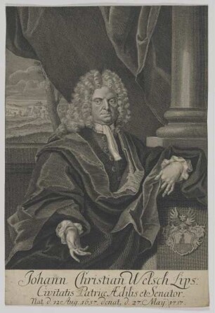 Bildnis des Johann Christian Welsch