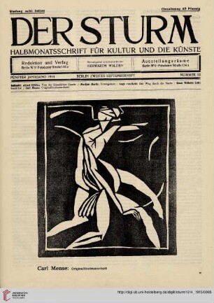 Nummer 12 (Zweites Septemberheft 1914)
