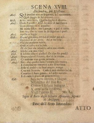 Scena XVIII. / Achtzehender Auftritt