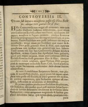 113-122, Controversia IX.