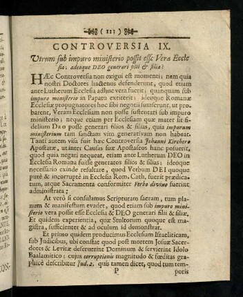 113-122, Controversia IX.