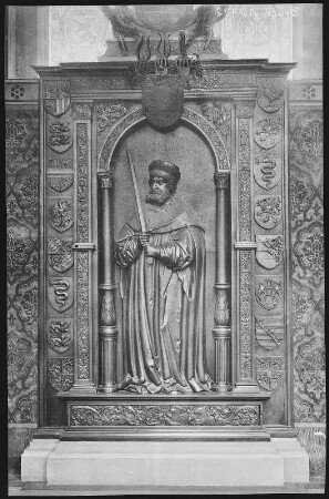 Wittenberg. Schlosskirche, Grabmal Johann d. Beständigen