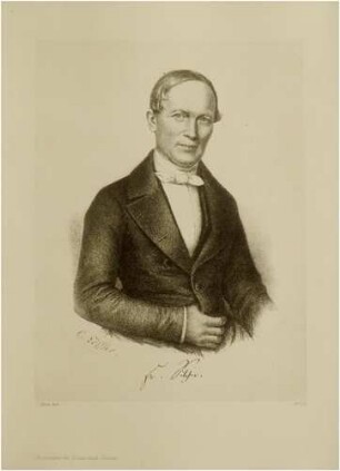 Portrait von Friedrich Silcher (1789-1860)