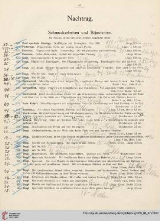 Nachtrag (Nr. 520-569)