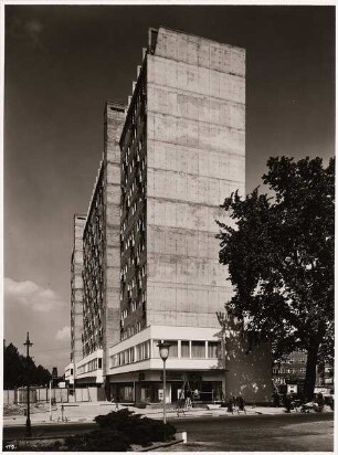 Wohnsiedlung, Berlin-Schöneberg (»Neues Heim«): Ansicht von der Traegerstraße