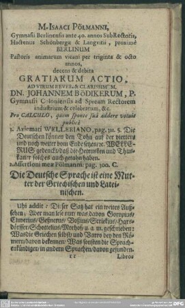 Gratiarum Actio