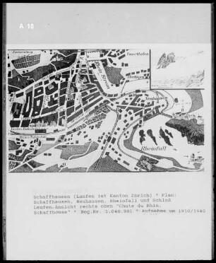 Schaffhausen: Stadtplan