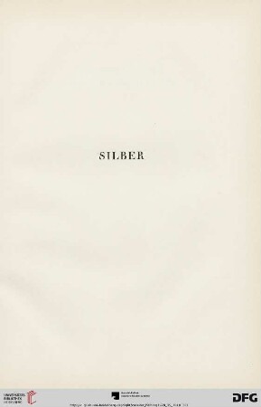Silber (Nr. 151-172)