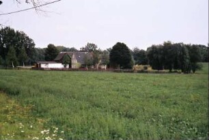 Hof, durch dessen Küche die Landesgrenze zwischen Thüringen und Sachsen (Gottesgrün-Reuth) verläuft