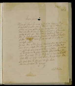 Bl. 17 - 18: Brief von Karl Otfried Müller an Christian Friedrich Elvers, Göttingen, 6.5.1830