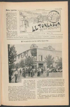 El incendio de la calle Cerrito